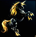 unicorn facing left