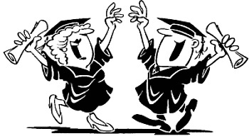 cartoon grad students